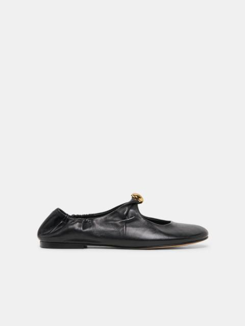 dolce vita CORNEL FLATS BLACK LEATHER
