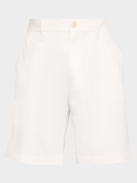 Brunello Cucinelli Cotton Mid-Rise Bermuda Shorts