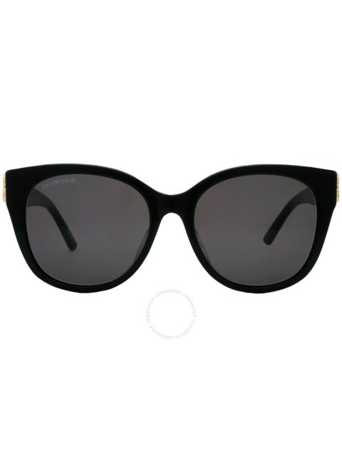 BALENCIAGA Balenciaga Grey Cat Eye Ladies Sunglasses BB0103SA 001 57