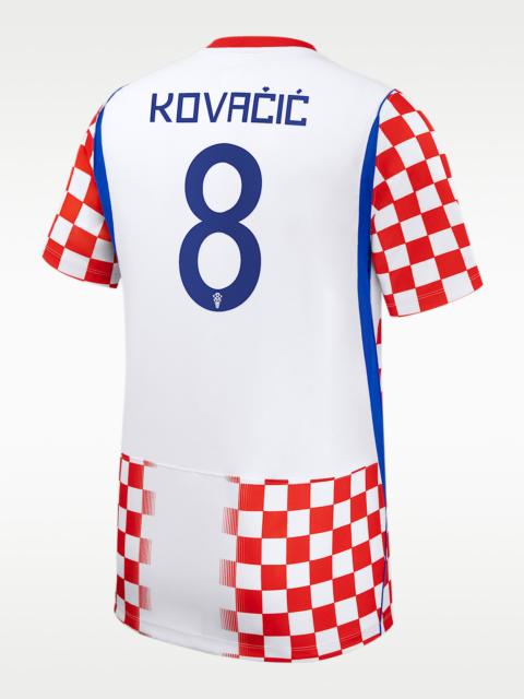 Nike Mateo Kovačić Croatia National Team 2026 Stadium Home Men's Nike Dri-FIT Soccer Jersey