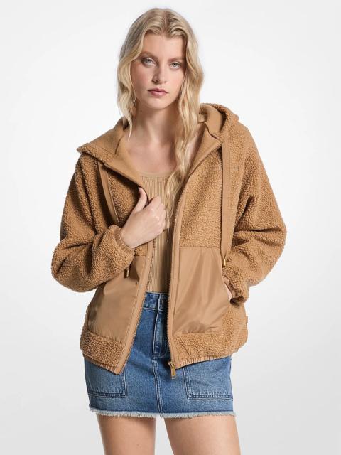 MICHAEL KORS Sherpa Hooded Jacket