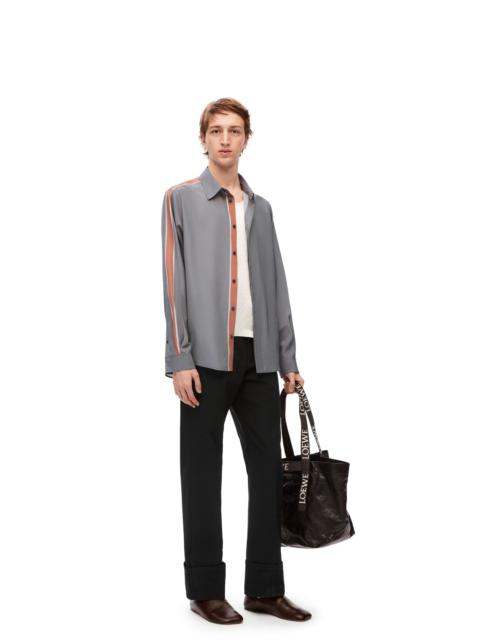 Loewe Fisherman turn-up trousers in cotton