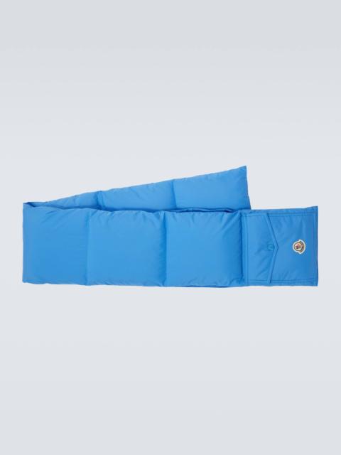 Moncler Down-paneled scarf