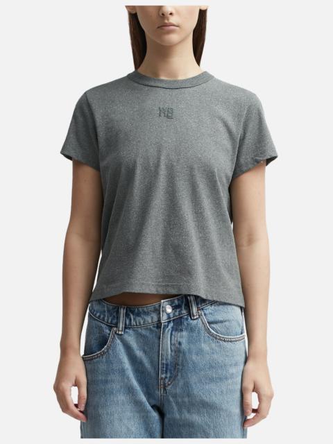 alexanderwang.t GLITTER JERSEY T-SHIRT