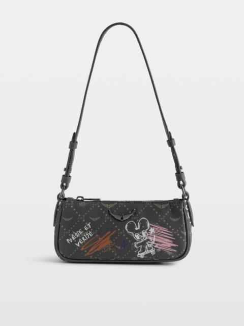 Zadig & Voltaire Z Pocket Monogram Tag Clutch