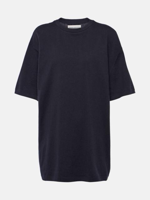 extreme cashmere Rik cotton and cashmere T-shirt