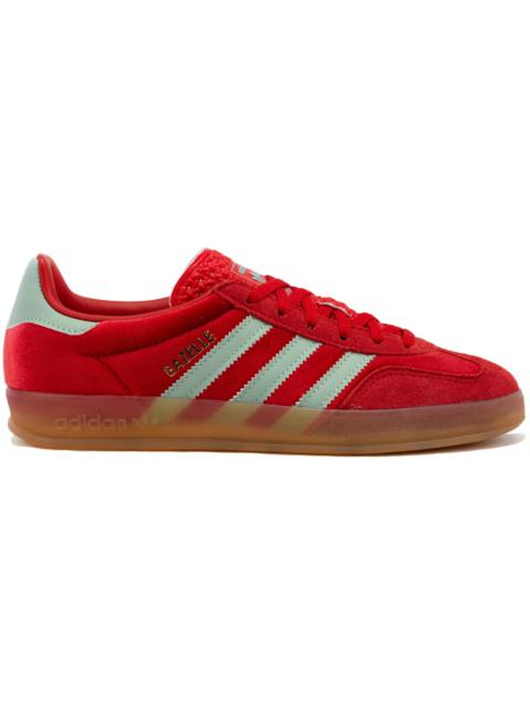 adidas Gazelle Indoor Better Scarlet Hazy Green (Women's)