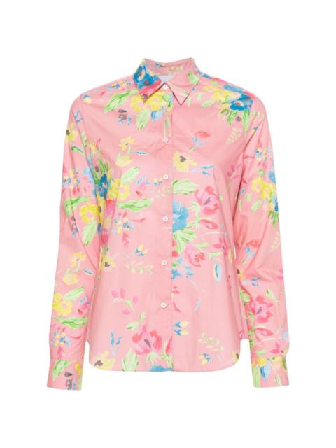 Aspesi floral-print cotton shirt