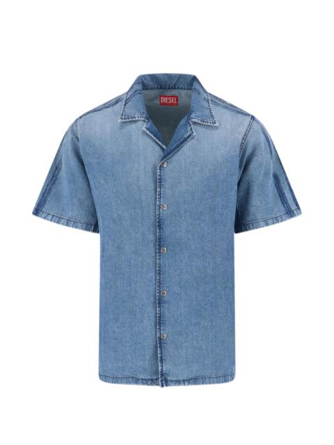 Diesel short-sleeve denim shirt