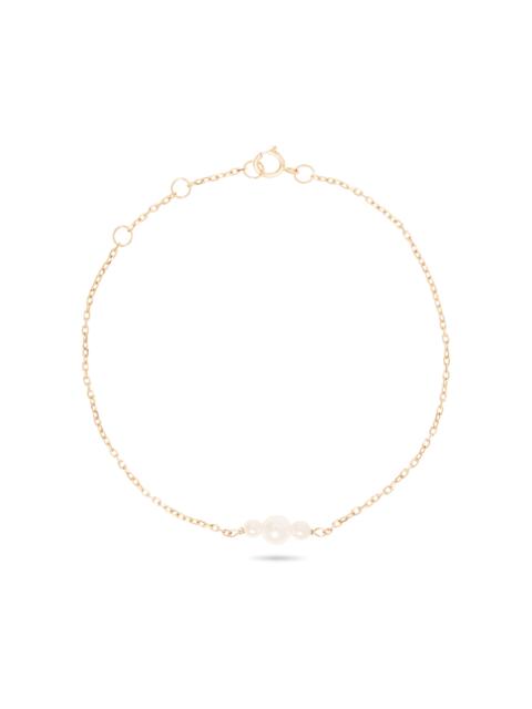 STONE AND STRAND Pearl Trio Bracelet