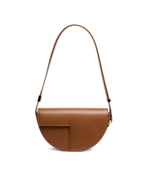 PATOU Le Patou half-moon leather shoulder bag
