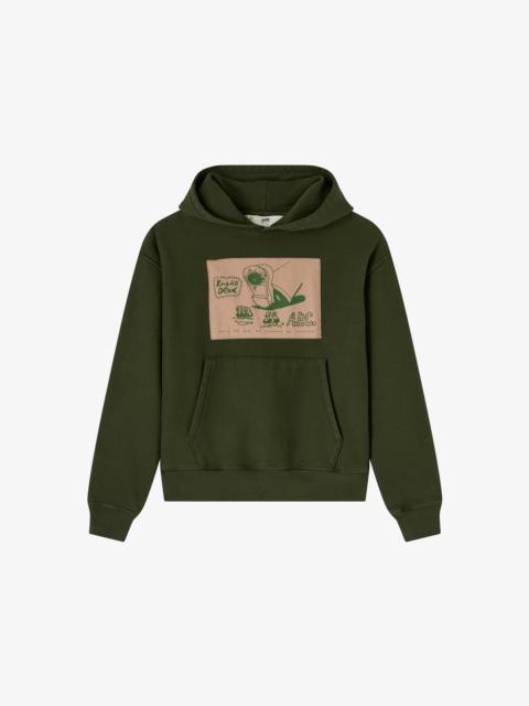 A.P.C. A.P.C. X BRAIN DEAD STOMP HOODIE