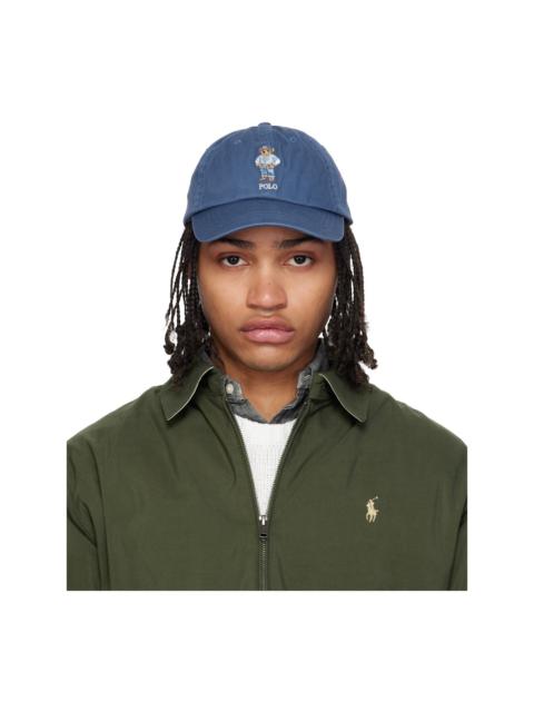 Polo Ralph Lauren Blue 'Polo Bear' Twill Ball Cap