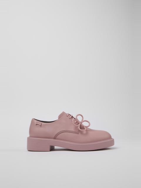 CAMPERLAB Pink leather shoes for women