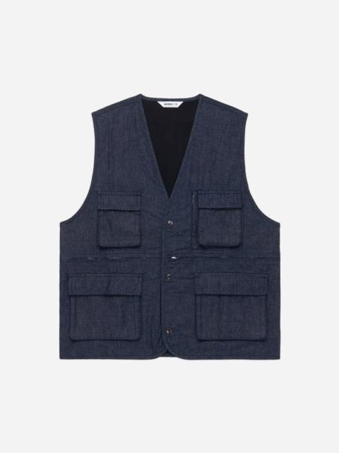 3sixteen Field Vest - Indigo Ripstop