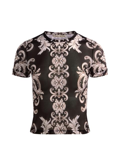 Alice + Olivia TESS MESH TEE