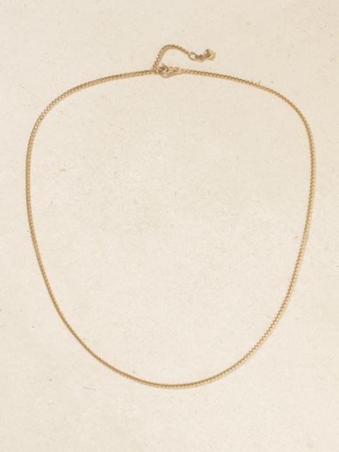 DAVID YURMAN Hollow Box Chain 18-karat Gold Necklace