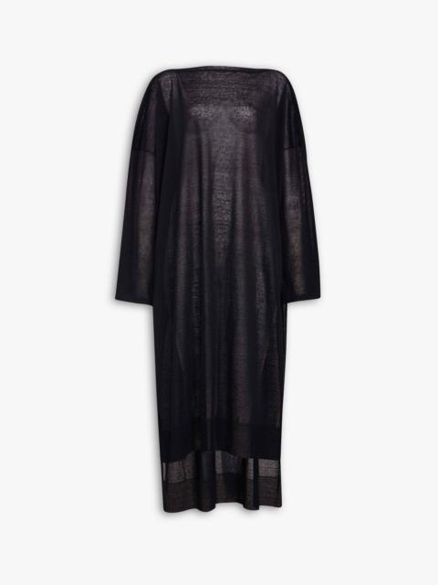 Alaïa SILK LINEN KAFTAN DRESS