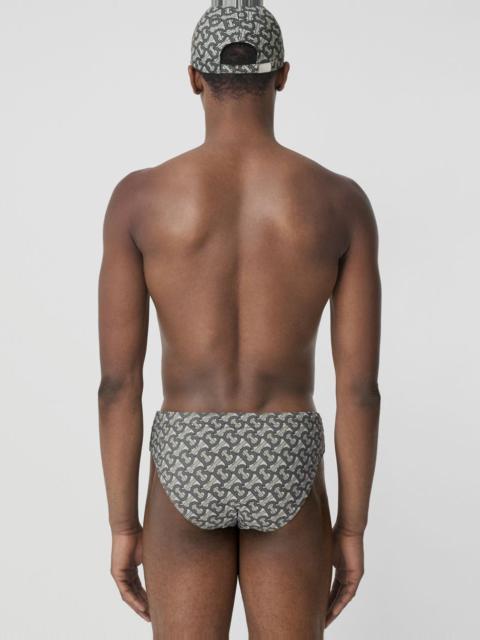 Burberry Monogram Print Swim Briefs