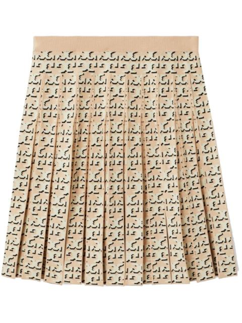 TORY BURCH T monogram pleated skirt