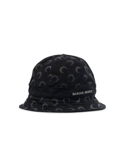 Marine Serre Marine Serre Moon Print Bucket Hat 'Black'
