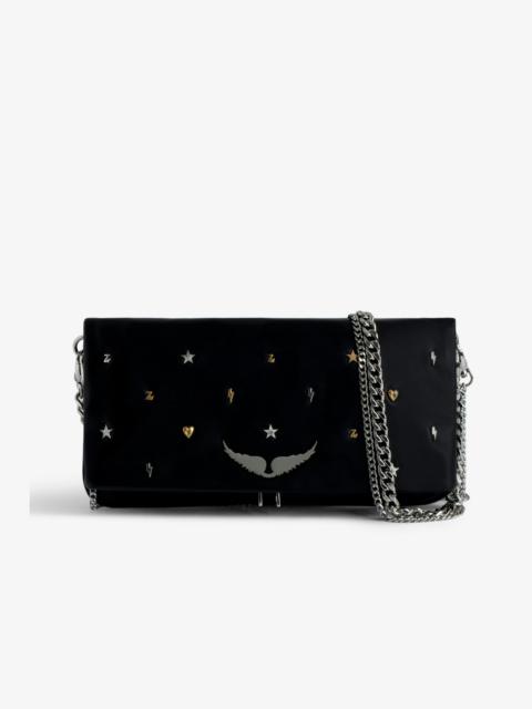 Zadig & Voltaire Rock Lucky Charms Clutch