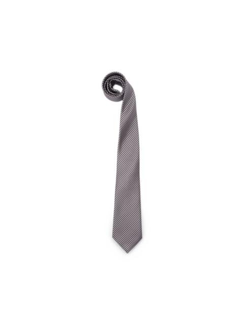GIORGIO ARMANI diagonal-stripe silk tie