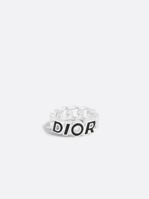 Dior Dior Italic Chain Link Ring