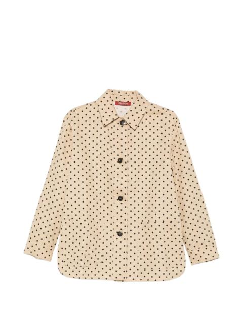 Max Mara polka-dot jacket