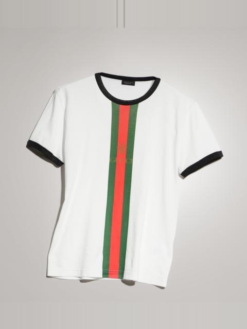 GUCCI Cotton jersey T-shirt with print
