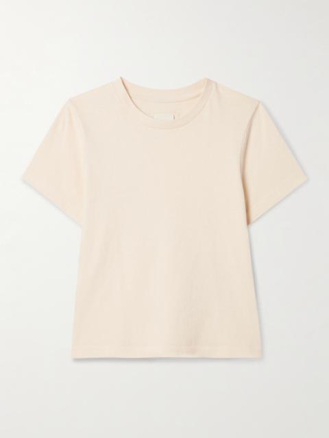 KHAITE Emmylou Cotton-jersey T-shirt