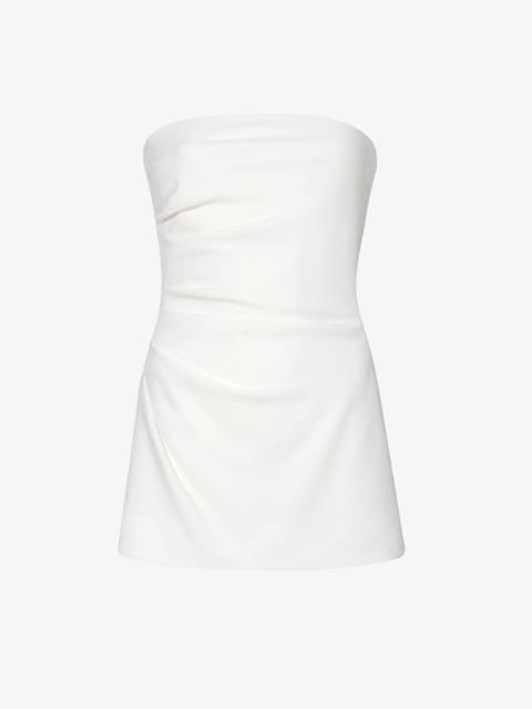 Proenza Schouler Matte Viscose Crepe Strapless Top