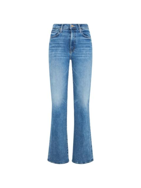 MOTHER The Kick It faded-effect flared jeans