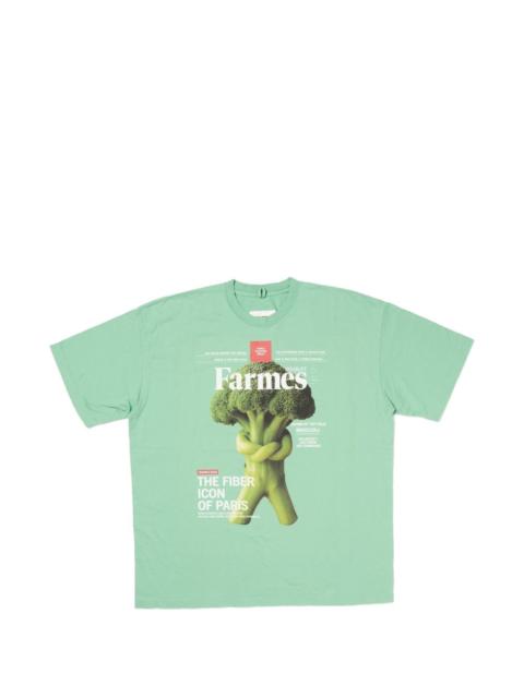 doublet printed round-neck T-shirt