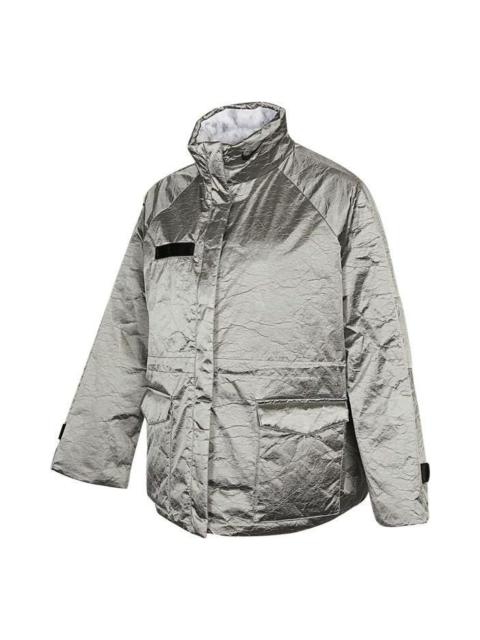 Nike (WMNS) AS W Nike Sportswear TF Turf REVIVAL SHINE JKT Jacket GREY HAZE DD4647-013