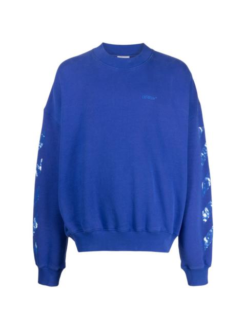 Moon Tab cotton hoodie