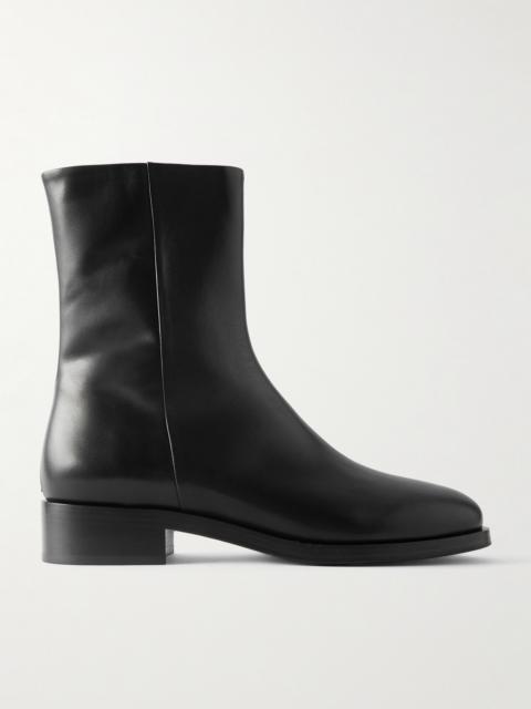 Aeyde Vincent Leather Ankle Boots