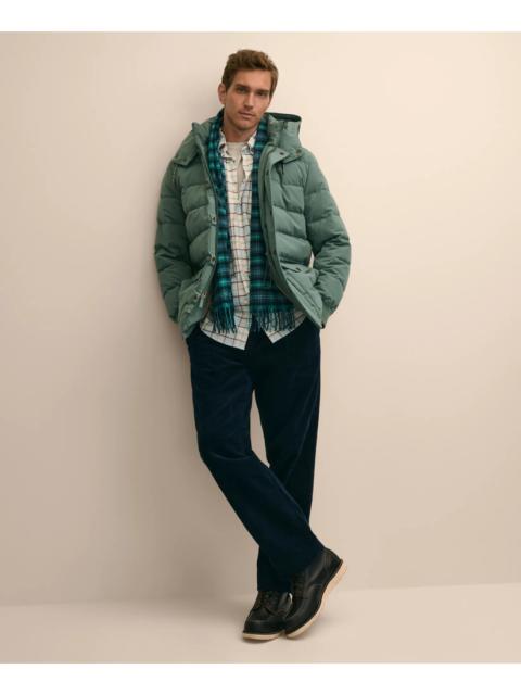 Brooks Brothers Cotton Wide-Wale Pleated Corduroy Pants