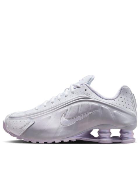 Nike (WMNS) Nike Shox R4 'White Metallic Platinum' HF5076-100