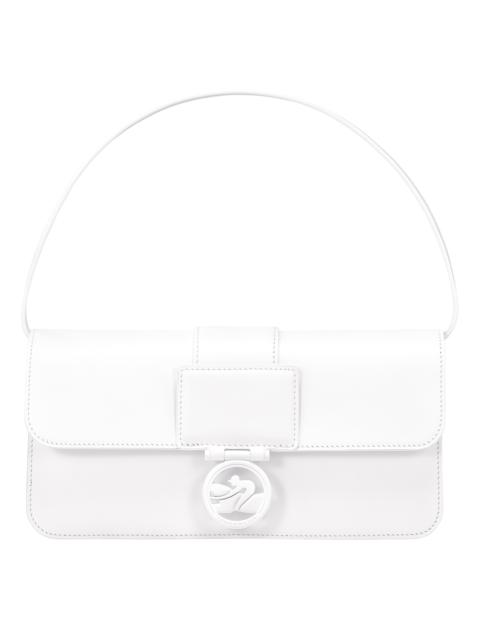 Box-Trot M Baguette bag White - Leather