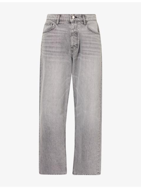 NAHMIAS Grey Wash Baggy Wide-Leg Denim Jeans