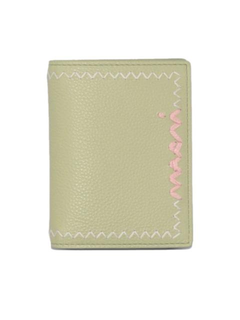 Marni embroidered leather bifold wallet