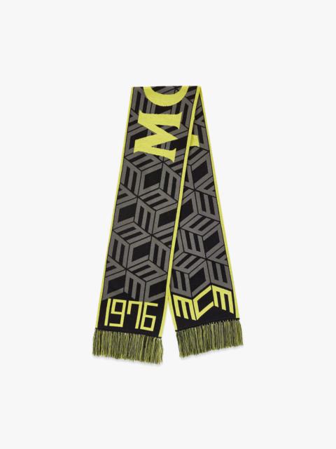 MCM Après-Ski Logo Wool Supporter Scarf