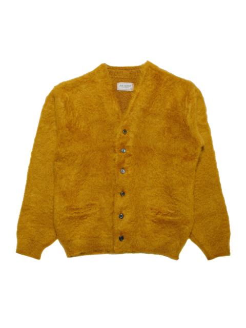 The Real McCoys MC19103 JM Mohair Cardigan Mustard