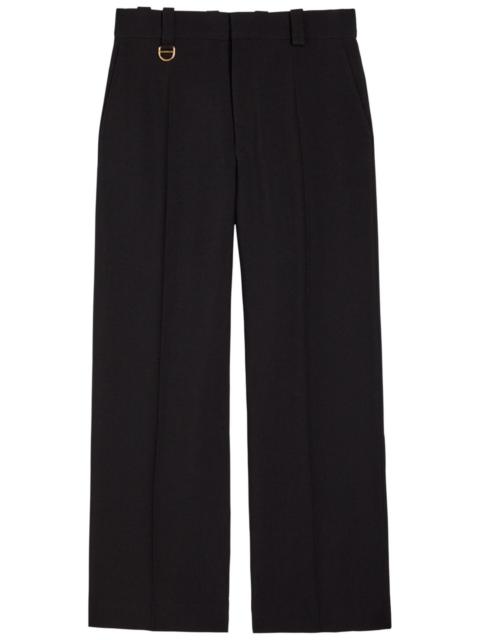Chloé Chloe Wide-leg Wool Trousers