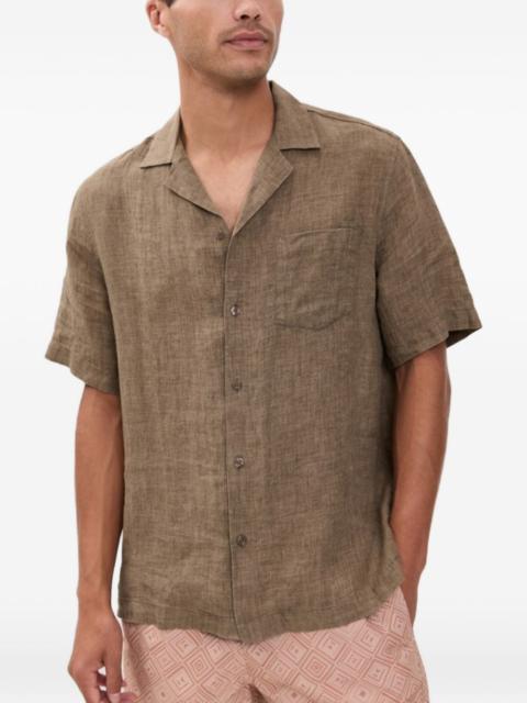 FRESCOBOL CARIOCA Angelo pocket short-sleeve shirt