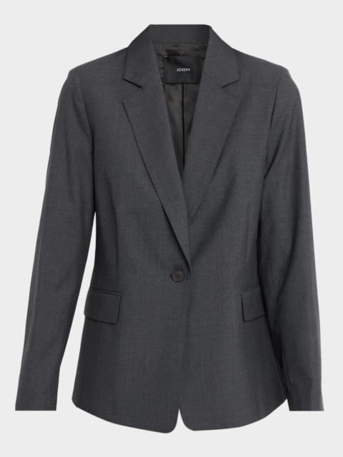 JOSEPH Marty Single-Button Wool Jacket