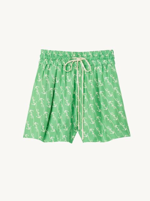 Sandro Printed shorts