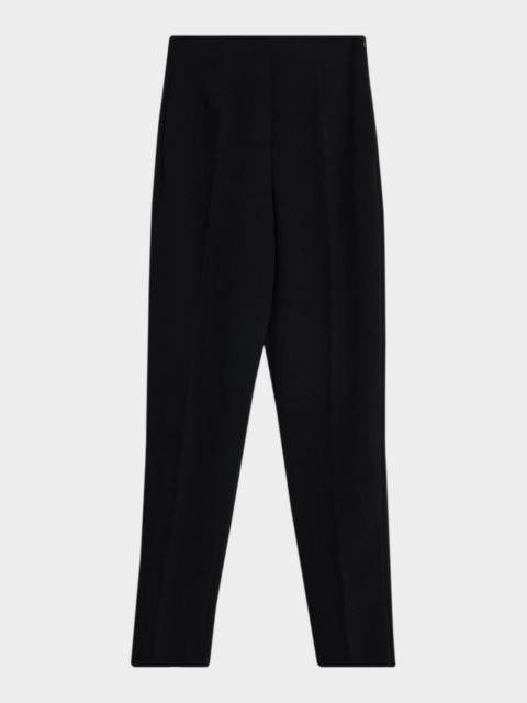 EMPORIO ARMANI Bark-Effect Crepe Trousers