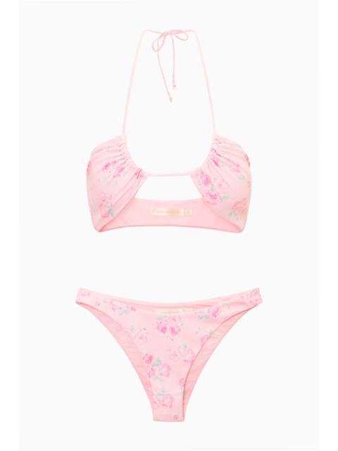 LoveShackFancy Kamina Floral Bikini